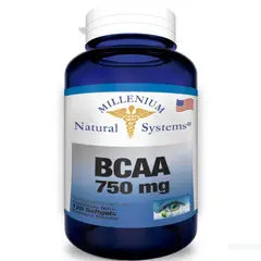 MILLENIUM NATURAL SYSTEM - BCAA 750 mg x 120 Softgels Natural System