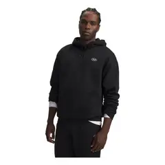 UNDER ARMOUR - Buzo Hombre Rival Fleece Hoodie Negro
