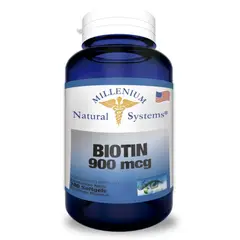 MILLENIUM NATURAL SYSTEM - Biotin 900 mcg x 100 Softgels Natural System