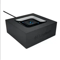 LOGITECH - Adaptador Plug de 1 Jack hembra a 2 Bluetooth 980-000910 negro