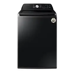 SAMSUNG - Lavadora 23 Kg Carga Superior AI Wash Negra WA70H23SPBCO