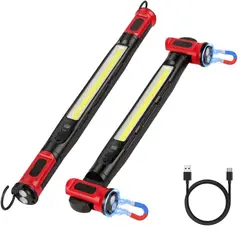 GENERAL - Linterna Magnetica Recargabe 4 Modos De Luz Multifuncional Resiste Agua Ipx4 WJ-8170