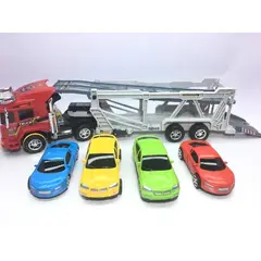 JUGUETERIA EXPRESS - Camión trasportador con 4 carros