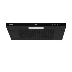 CONTINENTAL - Campana Extractora 9393 Negra 60 Cm Led 3 Velocidades Filtro Lavable