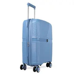 EXPLORA MALETAS - Maleta de Viaje Rigida para Cabina Horizonte Azul -10 kg