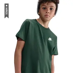 NIKE - Camiseta Sportswear Futura Niño-Verde