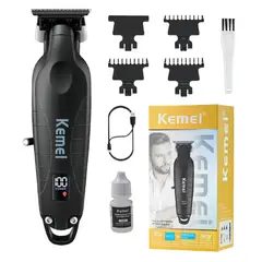 KEMEI - Cortadora De Pelo Km 2293 Acabamento Negra