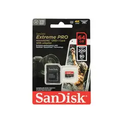 SANDISK - Tarjeta De Memoria MicroSD Extreme Pro 64gb Clase 10
