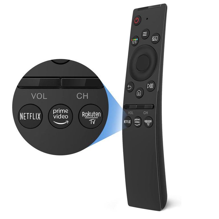 Control Remoto Universal de Reemplazo con Botones de Netflix y Prime Video