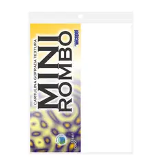 ICOPEL - Cartulina Gofrada MiniRombo 180 grs Bolsa Carta x 50 Hj