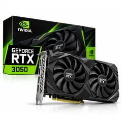 NVIDIA - Tarjeta Gráfica RTX 3050 6GB GDDR6 – Alto Rendimiento para Gaming y Diseño