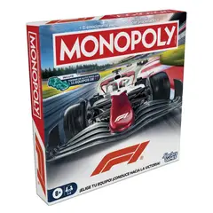 HASBRO GAMES - Juego de mesa Monopoly edición F1