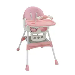 BEBESITOS - SILLA COMEDOR PARA BEBÉS PLEGABLE 3 EN 1 MARCA