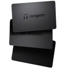 GENERICO - Tangem Wallet Black Classic - Billetera fría de activos digitales Seguridad Discreción Movilidad