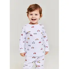 SOLLELE - Pijama Dos Piezas Niño Vintage Drive