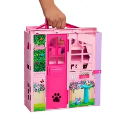 BARBIE - Set de Juego Casa Glam Con Muñeca