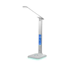 LEXMANA - Lámpara De Escritorio Led 7w Base Rgb 3 Tonos Dimerizable Iluminacion Color De la Estructura Blanco