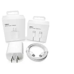 GENERICO - Cubo Cargador 20w Carga Rápida + cable 1m C a C Compatible Para iPhone 15 /16 /17 /18 Pro Max