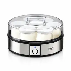 GENERICO - Máquina Yogurtera Eléctrica RAF 1 Litro Para Yogurt Casero