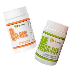LIFEHUNI - Combo DiviHer MacaLife Suplemento + Pastillero Obsequio