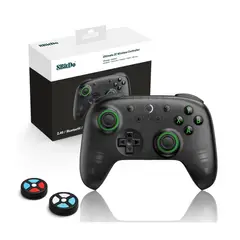 8BITDO - Control Inalambrico Ultimate 2c Bluetooth Pc Android 2.4G Hall Effect Negro