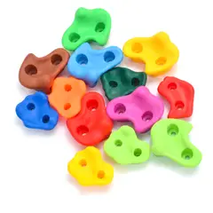 EVOLUTION FITNESS - Kit Presas De Escalada Infantil X10 Unidades Variadas