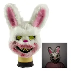 GENERICO - Máscara De Conejo Purga Halloween Disfraz Peluche Terror