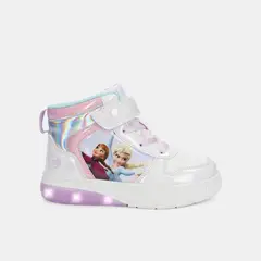 DISNEY - Bota Con Luces Para Niña Licenses Blanco Helen Junior Girls 6 +