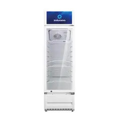 INDURAMA - Vitrina VFV-211 Blanco Comercial 216Lt