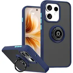 GENERICO - Funda Estuche Anti Golpes Mate Compatible Oppo Reno 16 5G / 16 Pro Azul