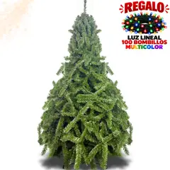 PREMIUM - Árbol de Navidad Guirnalda Tradicional Importado – 2.10 m