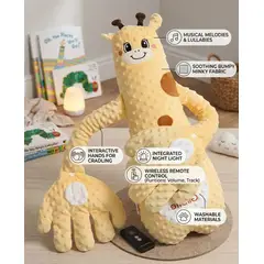 ZHOPI CO - Almohada Peluche Abrazador Arrullador Palma Con Movimiento