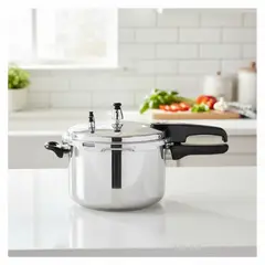 KALLEY - Olla A Presión 6 Litros En Aluminio