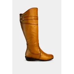 SANTORINI - BOTAS PARA MUJER KAROL CUERO MIEL