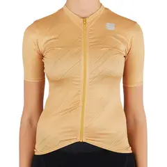 GENERICO - Jersey Ciclismo MC Mujer Sportful Flare Dorado