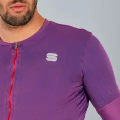 GENERICO - Jersey Ciclismo MC Hombre Sportful Monocrom Morado
