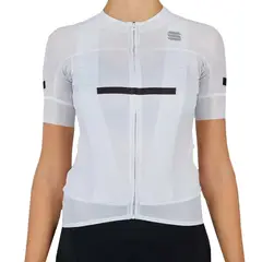 GENERICO - Jersey Ciclismo MC Mujer Sportful Evo Blanco