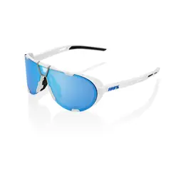 100 - Gafas Ciclismo 100% Westcraft Blanca Lente Azul Espejo