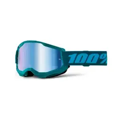 100 - Gafas Motocross 100% Strata 2 Stone Turquesa Goggles