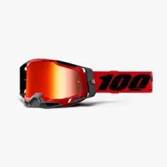 100 - Gafas Motocross 100% Racecraft 2 Roja Goggles