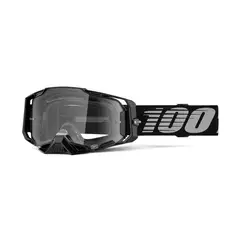 100 - Gafas Motocross 100% Armega Negra Lente Claro