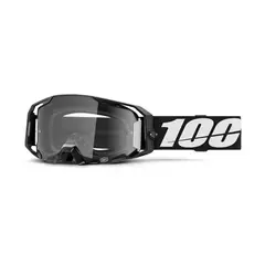 100 - Gafas Motocross 100% Armatic Negra Lente Claro