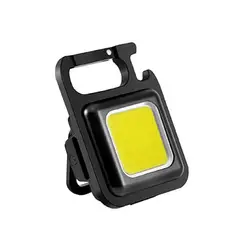 GENERICO - Llavero Multifuncional Linterna LED Destapador Iman