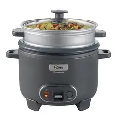 OSTER - Olla Arrocera Oster, Con Vaporera, 10 Tazas, Función de Sofrito, 3 en 1