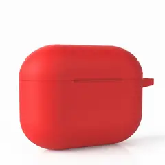 GENERICO - Funda compatible con AirPods Pro 3 Rojo