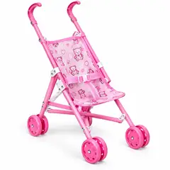 GENERICO - JUGUETE PARA NIÑAS/ COCHE PLASTICO PARA MUÑECAS.