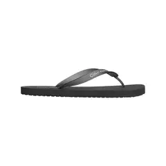 CALVIN KLEIN - Sandalias negro thong slide de playa