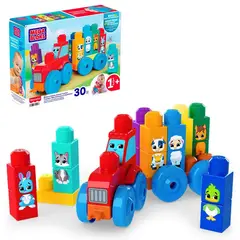 MEGA BLOKS - Tractor Animalitos Arma Y Combina