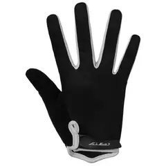 GW - Guantes Largos Shell Negro Blanco