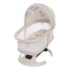 MASTER - Cuna Mecedora Mastela 3 En 1 Beige Con movimiento